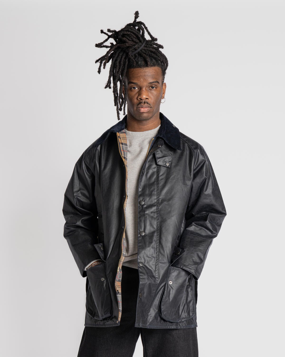 Barbour Beaufort Wax Jacket | MWX0017NY91 | AFEW STORE